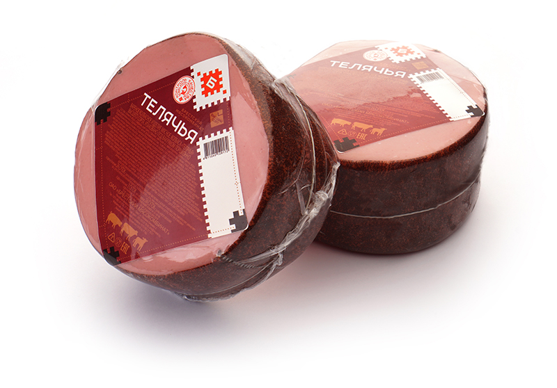 Колбаса варёная «Телячья» в вакуумной упаковке | Интернет-магазин Gostpp