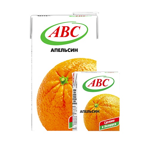 Нектар апельсиновый «ABC» с трубочкой | Интернет-магазин Gostpp